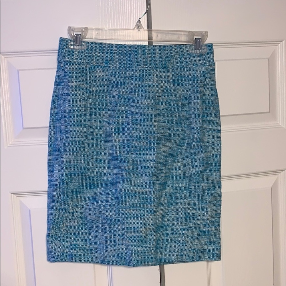 Banana Republic Blue Skirt